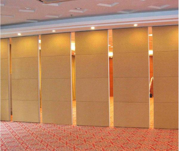 ISO9001 Acoustic Partition Walls / Function Room Operable Folding Partition Doors