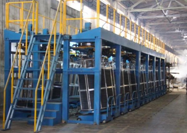 Linha da galvanização do mergulho quente da produção 45kw 0.8mm do fio de aço