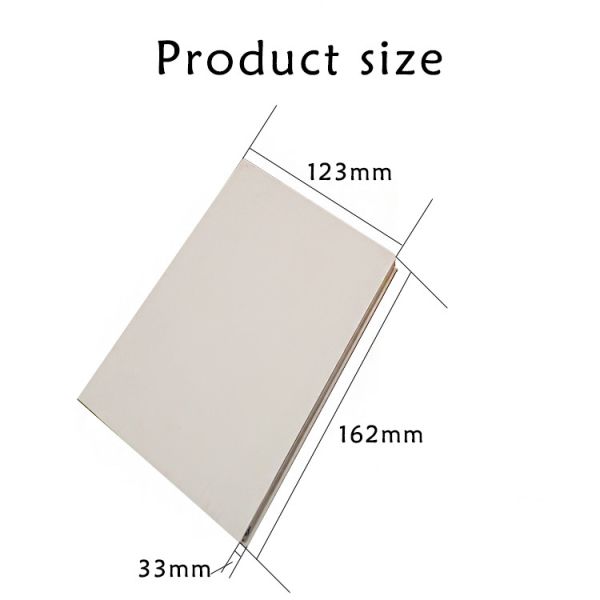 500pcs Dramatic ISO Mineral Makeup Eyeshadow Palette 16.2*12.3*3.3cm