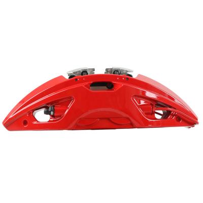 Red MP Performance 4 Pot Brake Calipers Aluminum Alloy 345mm 370mm
