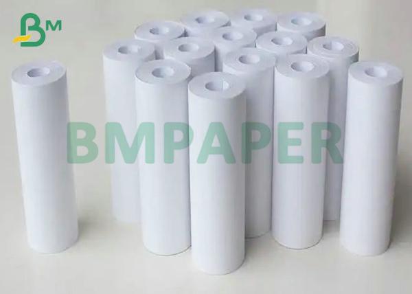 48gsm OEM branco do papel térmico de 57mm * de 30m para a caixa registadora do supermercado