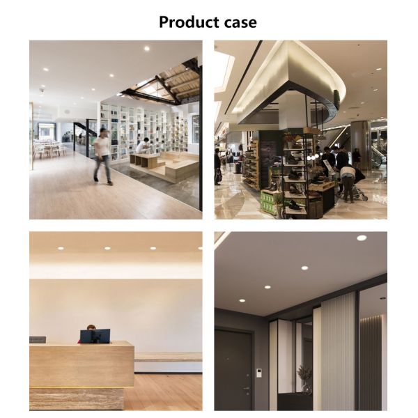 Led Recessed Ceiling Downlight 5W/25W 85-256V Epistar/SMD 2835  For Library Hospital Bathroom