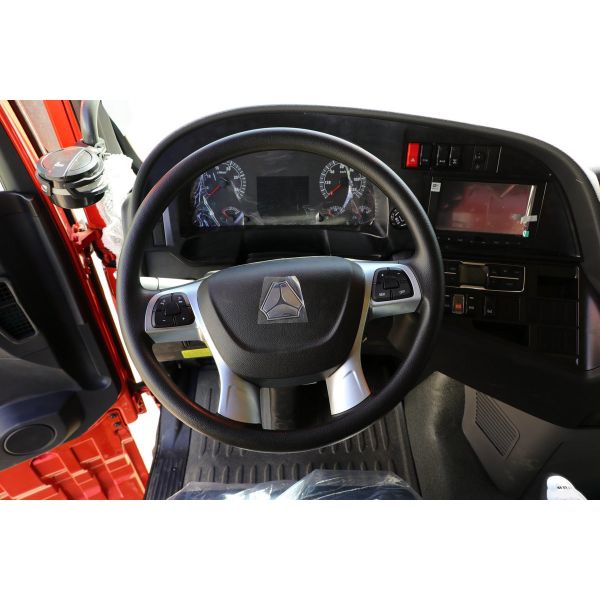 SITRAK G7 Дамп-Трак 12-скоростной 400 л.с. 6х4 5,8 м U-образный контейнер для мусора Красный корпус Sinotruk