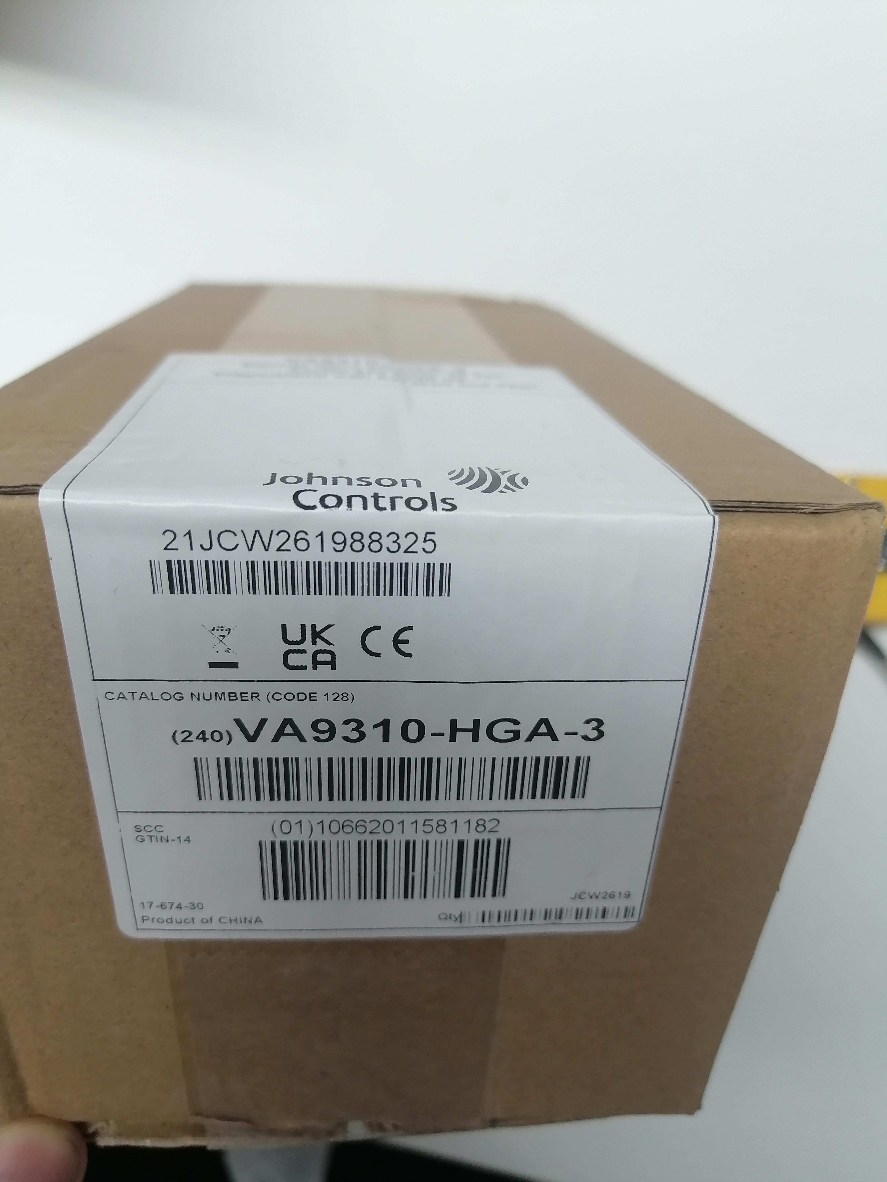 Johnson VA9310-HGA-3 Proportional Integral Water Valve Driver Actuator 10NM China