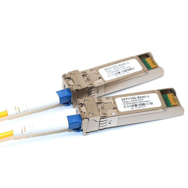 SR LR ER ZR BIDI Sfp+ Transceiver Module Single Mode Fiber Optic Transceiver