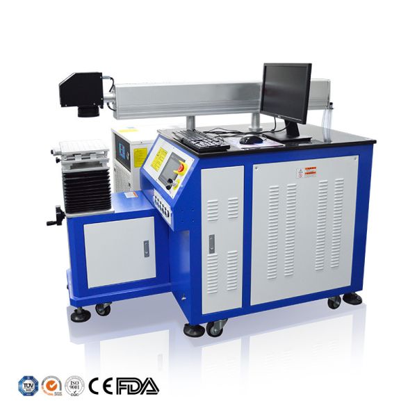 600W laser welding machine for making all kinds of stainless steel text signs and advertising industry