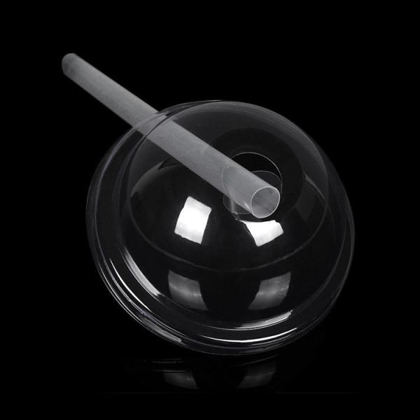 clear small food grade PP plastic round dome lid cap forming making machine for hot lunch bowl