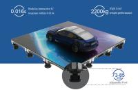 Soluções interactivas de exibição de LED para piso de alumínio fundido a pressão 2200kg