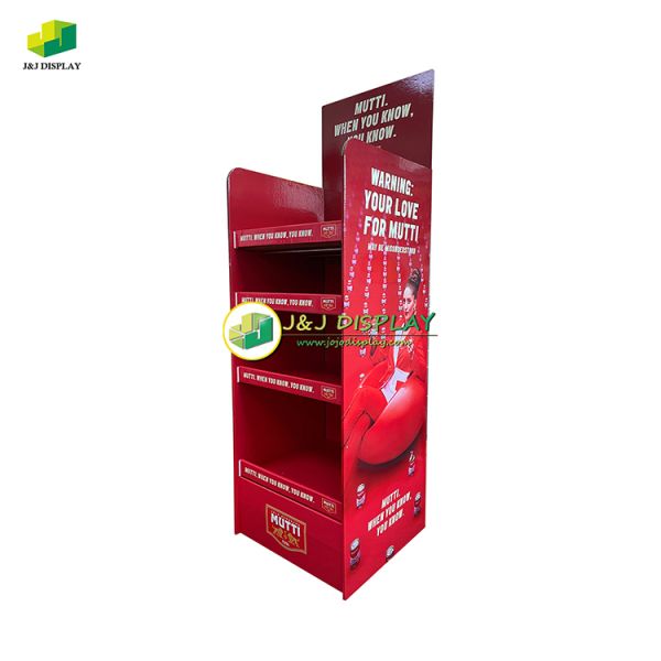 Lightweight Cardboard Display Units for POP UP / Advertising Floor Display Stand