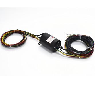 Sinal liso bonde da rotação IP65 RS485 do anel deslizante do baixo torque para o equipamento da automatização