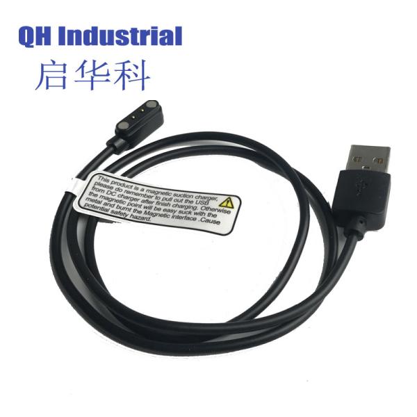 2Pin 4.0mm Pitch without Positioning Point 1mm 2mm 3mm 4mm Male Smart Watch Smart Device Magnetic Power USB Connector