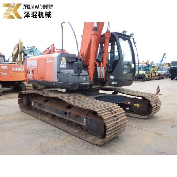 Excavadora original ZX200LC-3 de braço comprido 20T Capacidade e Boom de longo alcance
