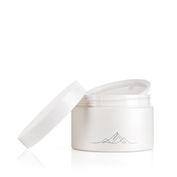 300ML Shiny Pearl Color Cream Jars With Hand Pull Pad Wide Mouth Screw Cap