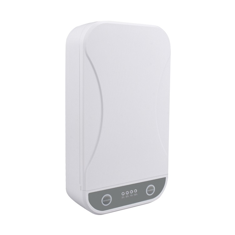 9 Watt Portable Uvc Light Sterilizer Box One - Button For 6 Inch Mobile Phone