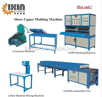 2015 Special designed KPU upper shoes cover making machine for factory ex factory price