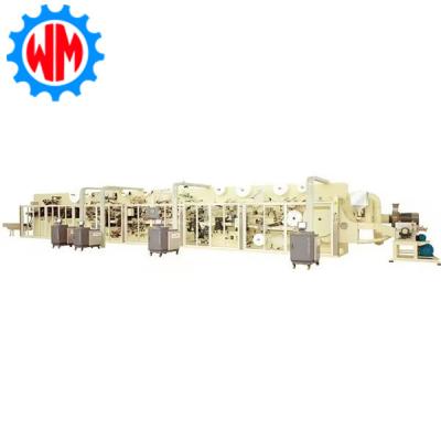 Machine de production automatique de serviettes sanitaires à 3 phases 380 V