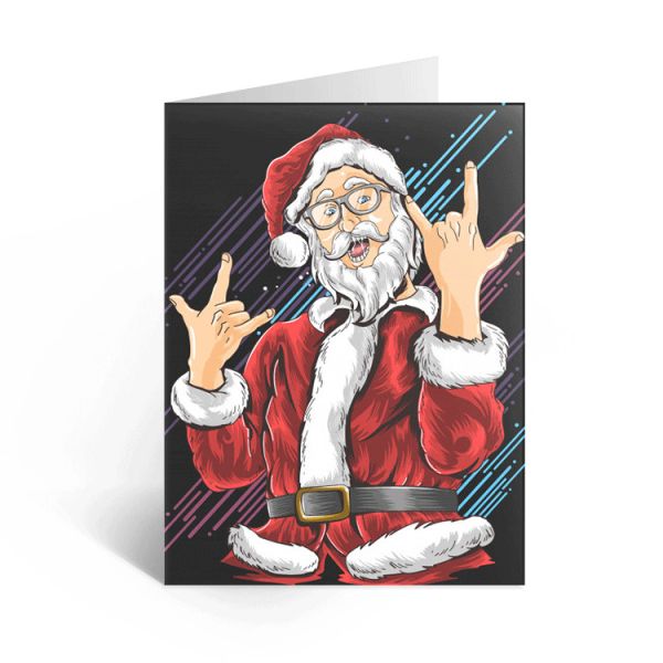 Europe Regional CMYK 3D Lenticular Printing Greeting Cards For Christmas
