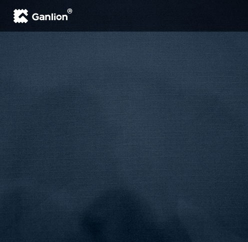 Invisible LOGO Woven Nylon Cotton Security Uniform Fabric 220GSM