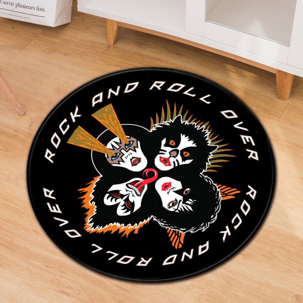 Football Basketball Bedroom Floor Carpets Round Table Chair Mat