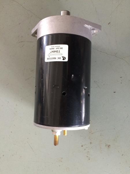 O CE aprovou Mini Power Pack Motor preto, motor elétrico hidráulico da C.C. 24v 500w
