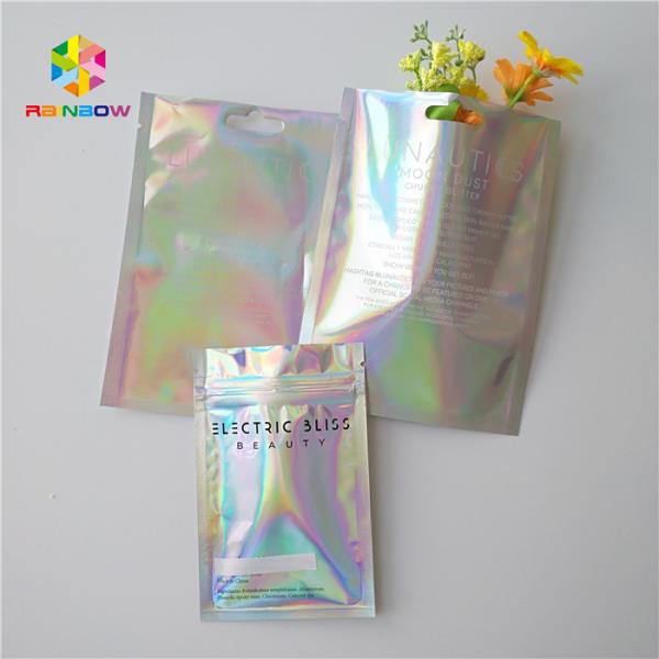 Mini Mylar k Bags , Mylar Food Packaging Exotic Carts Vape Cartridge Holographic