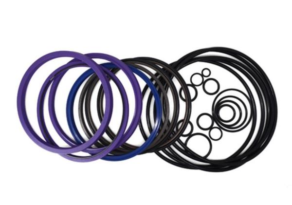 Oil Resistance Rubber Hydraulic Excavator Seal Kits For Crawler