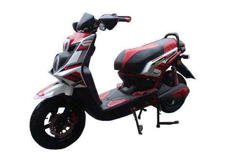 1500W Red Electrical Motorcycle 300Kgs Loading Electric Sports Motorcycle