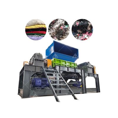 Used Clothes Textile Waste Shredder Machine For Leather Non Woven Fabric