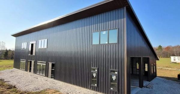 40x60 Barndominium Prefab Steel Warehouse Structure Metal Building
