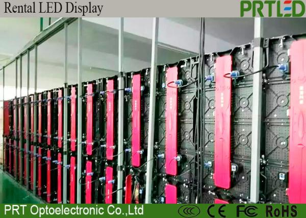 Portable Advertising Outdoor Video Screen Rental SMD1921 P3.91 500*1000mm