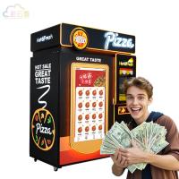 Machine à pizza automatique à écran de 55 pouces, distributeur de pizza personnalisé.