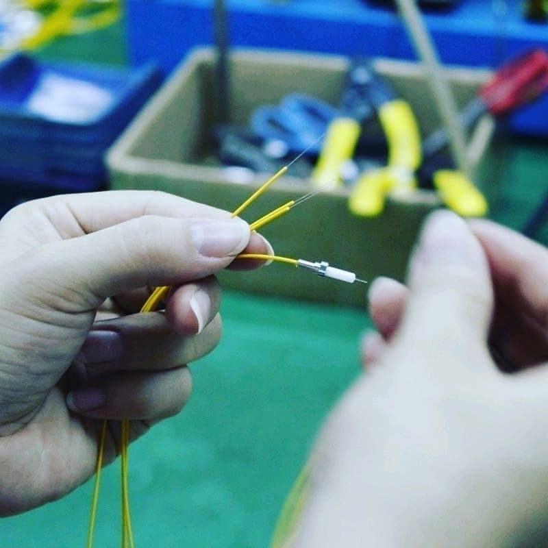 12 отрезка провода UPC APC оптического волокна ядра для сети FTTH FTTB FTTX