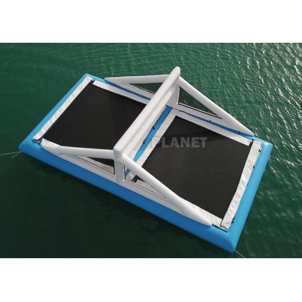 Подгонянное взрослое раздувное поле батута волейбола пляжа воды