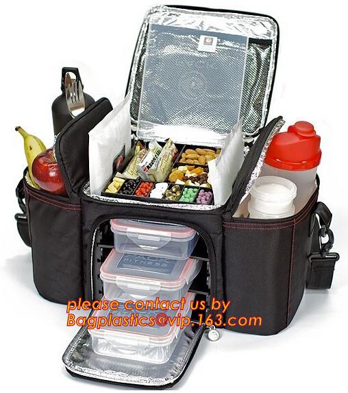 Top quality designer polyester insulated cooler lunch bag, wholesale cheap lunch cooler bag,promotional cooler bag