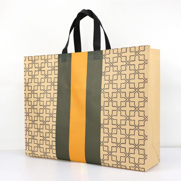 Travel Non Woven Fabric Gift Reusable Shopping Bags With Handles