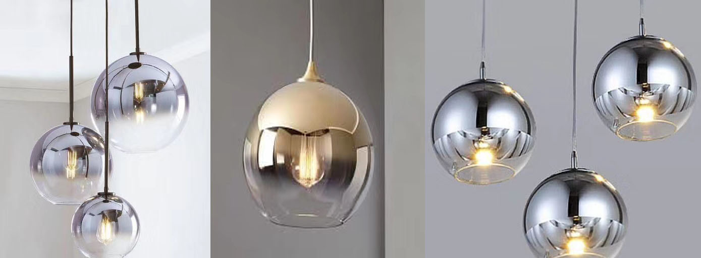 Провод металла & стеклянная лампа PVD Plating-RTAC1800A+