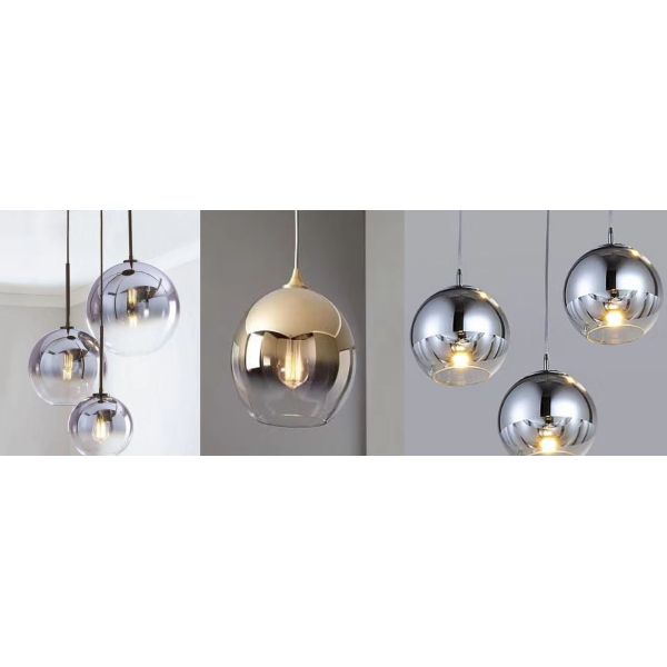 Провод металла & стеклянная лампа PVD Plating-RTAC1800A+