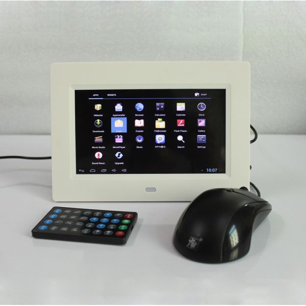 Touch Screen 7 Inch 1024x600 WIFI Digital Photo Frame