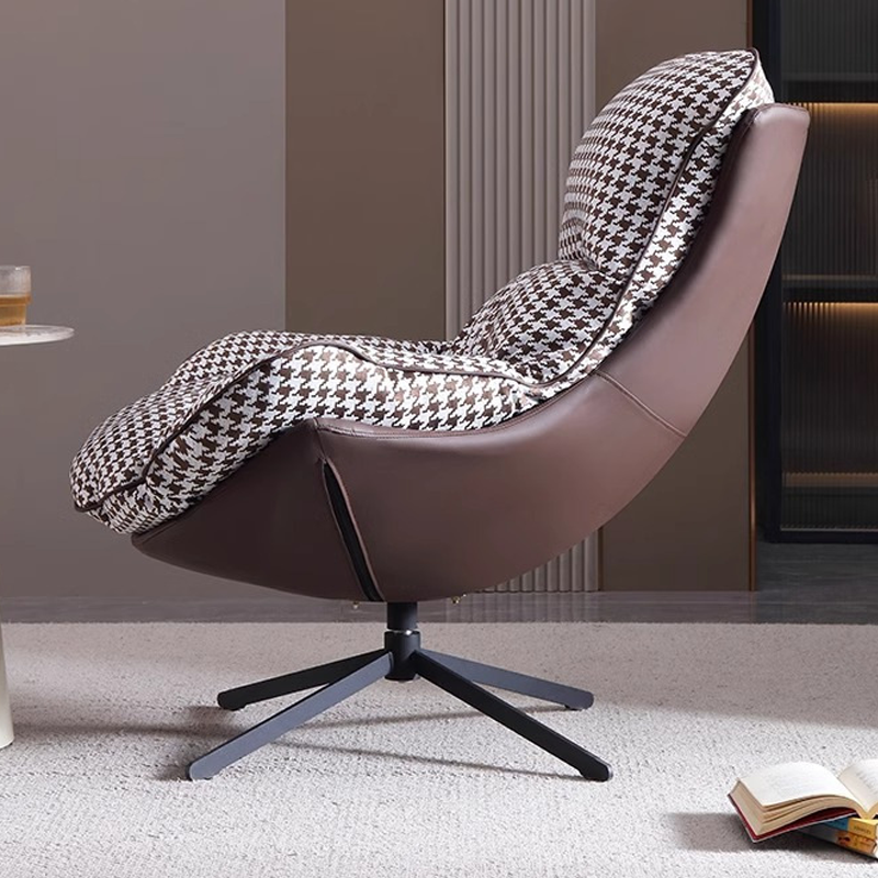 2025 New Single Seat Swivel Recliner Eggshell Modern Design Bedroom Use Living Room Lounge Chair