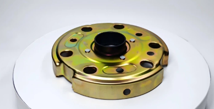 Customized Galvanized Steel Shutter Door Pulley With 180mm Outer Diameter