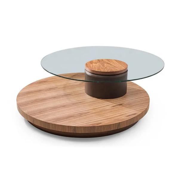 Stacking Coffee Cafe Tables Multiscene Glass Material For Living Room