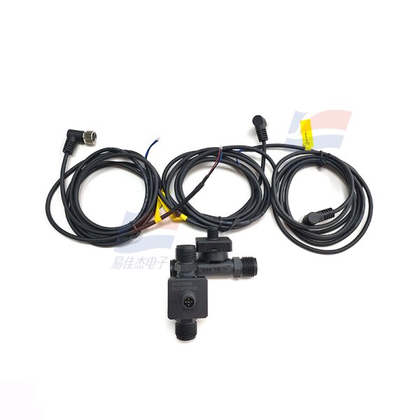AFD2110W00 Vortex Shedding Water Flow Sensor Small Scale M12 5-pin Straight Connector
