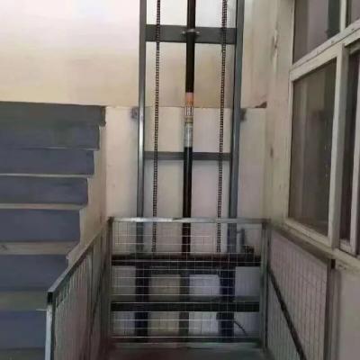 1T 2T Ascenseur hydraulique de fret Ascenseur de fret résidentiel sur mesure
