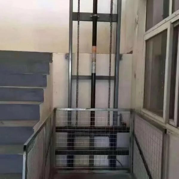 Hydraulic Cargo Lift Pitless Platform with PLC Control – (1–2) Ton Capacity