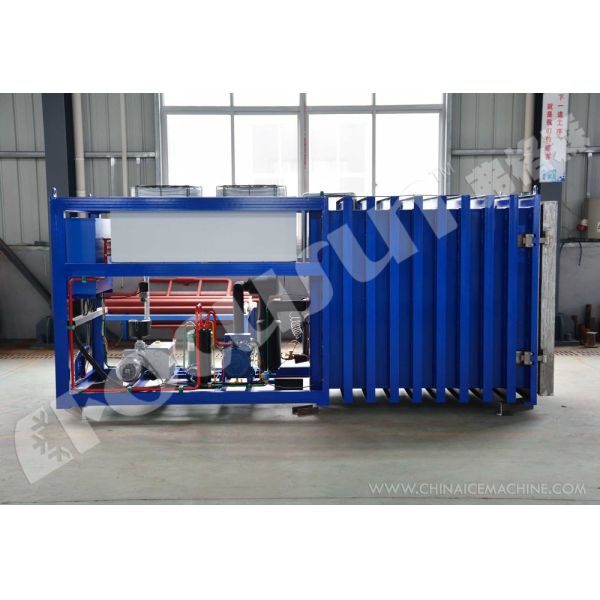 En el caso de las plantas de cultivo de frutas y hortalizas, el sistema de refrigeración por vacío de color azul proporciona un sistema de inspección de salida de vídeo.