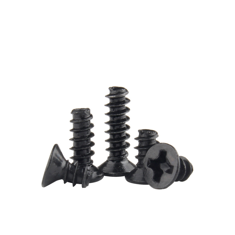 OEM Customized Carbon Steel Blue Zinc Plated Countersunk Head Self-Tapping Screws