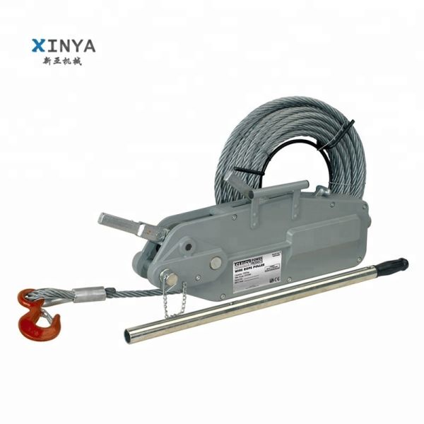 Hand Power Source Lever Tractor Winch with 5.4T Capacity and 20M Lifting Height for Wire Rope Pulling