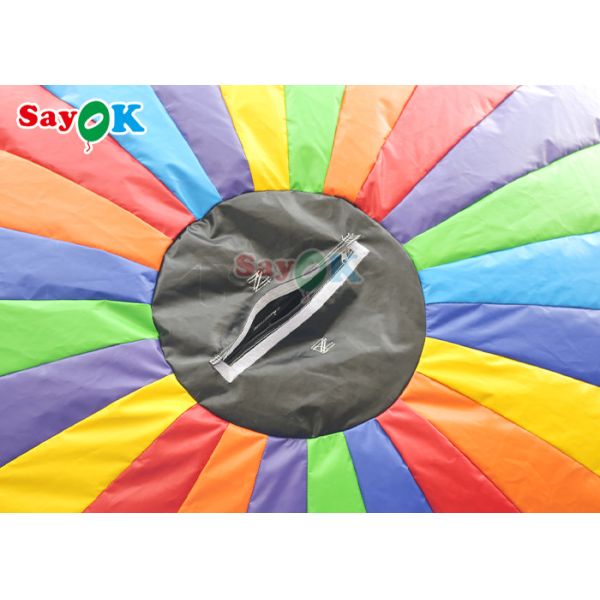 Tarpaulin Inflatable Air Tent With LED Light PVC Party Tent Advertising