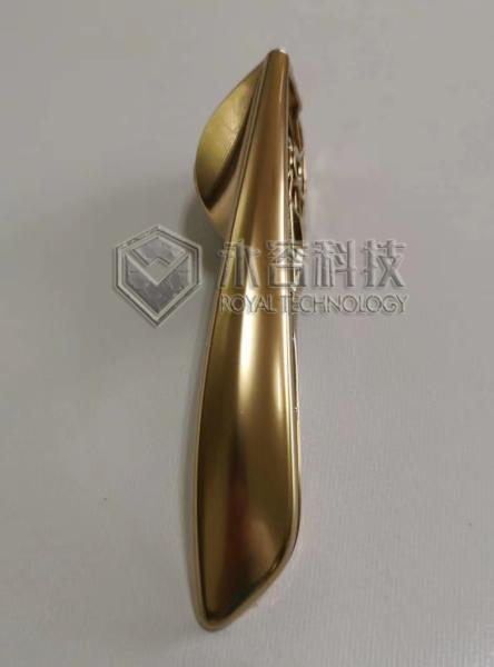 Máquina de revestimento PVD de aço inoxidável, revestimento de arco catódico, ouro rosa, decorações de cobre PVD