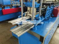 Plc Controlled Steel Rollforming Machines 0.3-0.6mm Thickness For Garage / Security Door